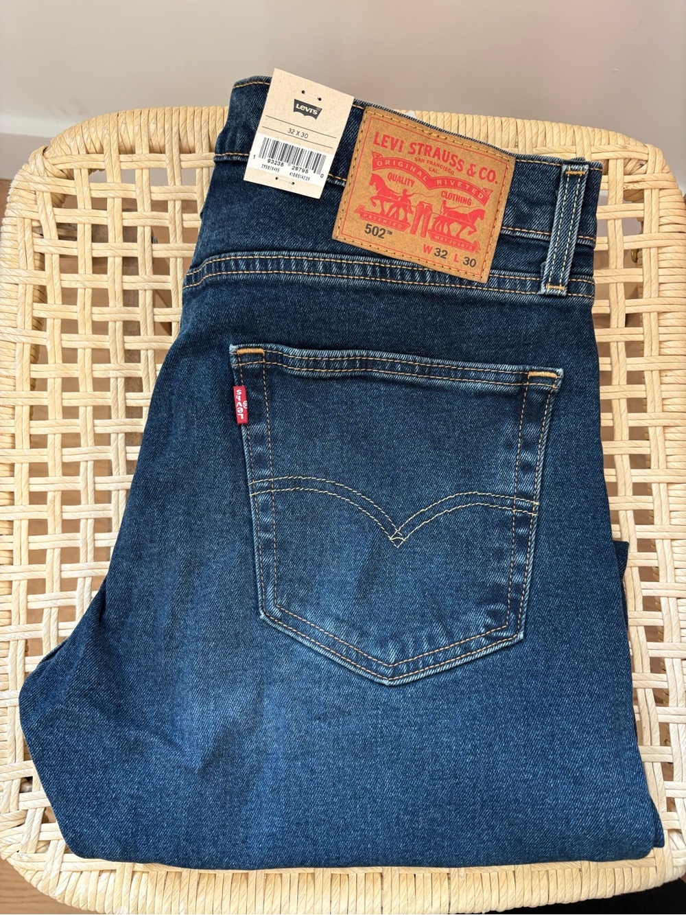 Levi's Men's Slim Straight Jeans - Indigo Blue